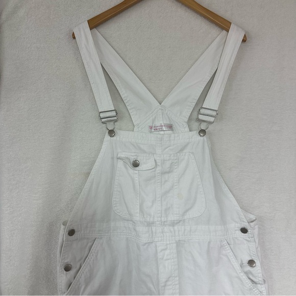 No Boundaries Pants - No Boundaries White Shortalls size XL Women